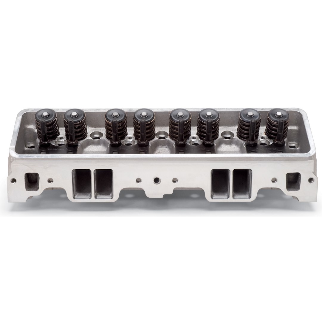 Edel.cylhead Cylinder Head, Assembled, Small Block Chevy 350 Tpi/ Intake Bolt Pattern 90 Degree Angle on All Bolts, Natural Aluminum – 60879