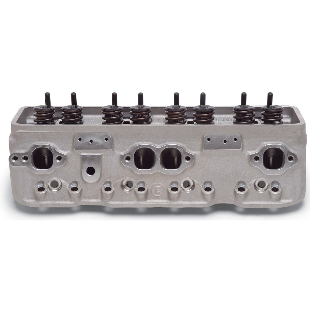 Edel.cylhead Cylinder Head, Assembled, Small Block Chevy 350 Tpi/ Intake Bolt Pattern 90 Degree Angle on All Bolts, Natural Aluminum – 60879