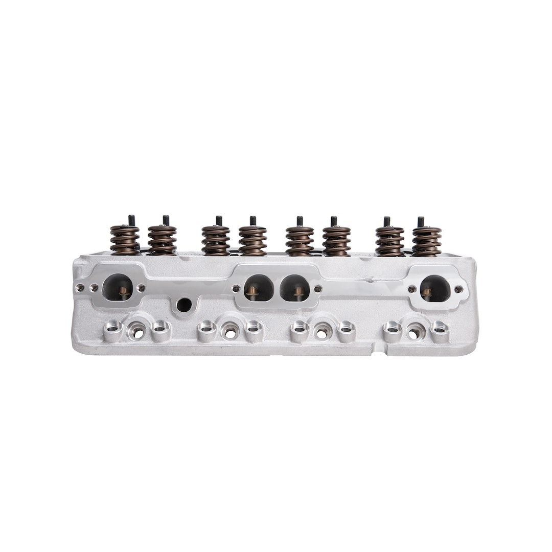 Edel.cylhead Cylinder Head, Performer RPM, Assembled, Chevy Small Block Engine, Aluminum, Straight Plug – 60895