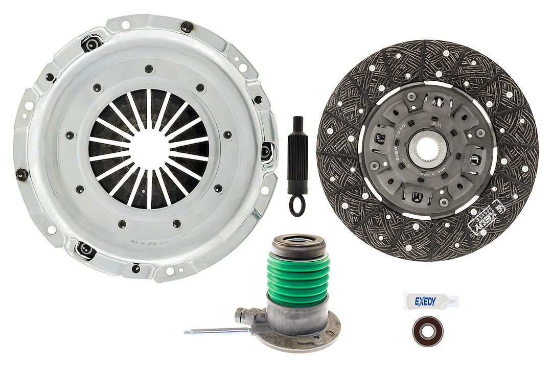 Exedy Clutch Set, Stage 1, 26 Spline, Single Disc, Organic Friction Material – 04804