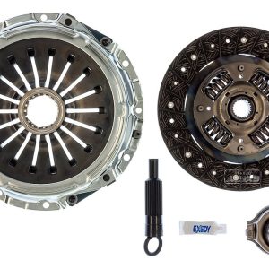 Exedy Clutch Set, Stage 1, 240 Millimeter Clutch Diameter, 26.2 Millimeter X 23 Spline Input Shaft, Diaphragm, 3012 Pound Static Pressure – 05803A