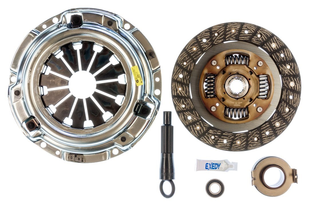 Exedy Clutch Set, Stage 1, 212 Millimeter Clutch Diameter, 22 Millimeter X 20 Spline Input Shaft, Diaphragm, 1454 Pound Static Pressure – 08801A