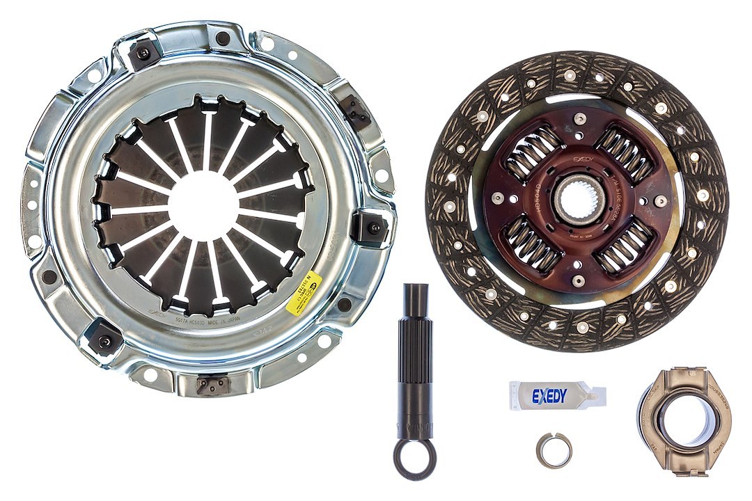 Exedy Clutch Set, Stage 1, 220 Millimeter Clutch Diameter, 26 Millimeter X 24 Spline Input Shaft, Diaphragm, 1542 Pound Static Pressure – 08805