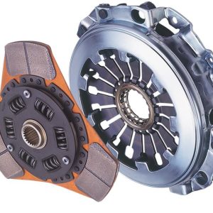 Exedy Clutch Set, Stage 2, 24 Spline, Single Disc, Cerametallic Friction Material, With Flywheel – 08951FW