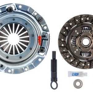 Exedy Clutch Set, Stage 1, 200 Millimeter Clutch Diameter, 24.3 Millimeter X 22 Spline Input Shaft, Diaphragm, 1169 Pound Static Pressure – 10804