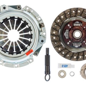 Exedy Clutch Set, Stage 1, 225 Millimeter Clutch Diameter, 24.3 Millimeter X 22 Spline Input Shaft, Diaphragm, 1574 Pound Static Pressure – 10806