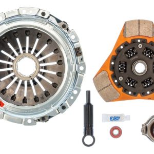 Exedy Clutch Set, Stage 2 Heavy Duty, 240 Millimeter Clutch Diameter, 25.2 Millimeter X 24 Spline Input Shaft, Diaphragm – 15951HD