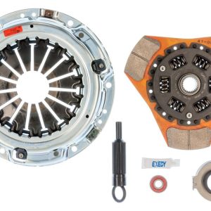Exedy Clutch Set, Stage 2, 230 Millimeter Clutch Diameter, 25.2 Millimeter X 24 Spline Input Shaft, Diaphragm, 2383 Pound Static Pressure – 15952