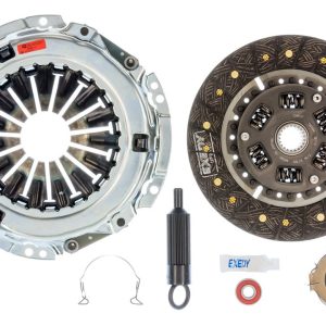 Exedy Clutch Set, Stage 1, 240 Millimeter Clutch Diameter, 29.8 Millimeter X 21 Spline Input Shaft, Diaphragm, 2093 Pound Static Pressure – 16803A