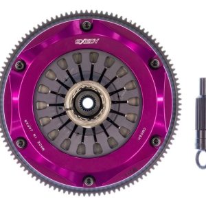 Exedy Clutch Set, Hyper Stage 4 Cerametallic, 200 Millimeter Clutch Diameter, 26.2 Millimeter X 23 Spline Input Shaft, Diaphragm – MM022HD