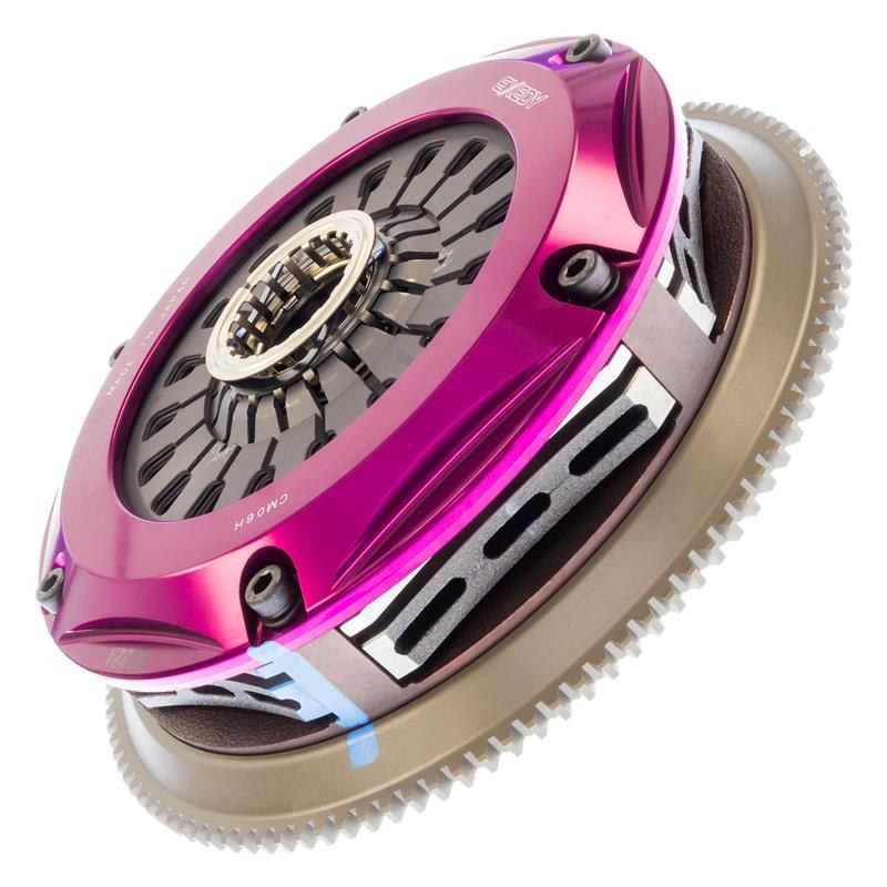 Exedy Clutch Set, Hyper Stage 4 Cerametallic, 200 Millimeter Clutch Diameter, 26.2 Millimeter X 23 Spline Input Shaft, Diaphragm – MM062HD