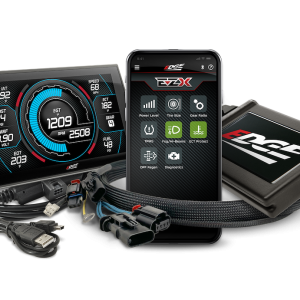 Edge Computer Chip/ Module, Ezx, Performance/ Economy and Towing, Use with Smartphone, With 5 Power Levels Adjustable On-The-Fly Controls – 13710-3