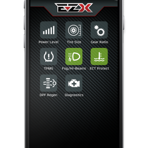 Edge Computer Chip/ Module, Ezx, Performance/ Economy and Towing, Use with Smartphone, With 5 Power Levels Adjustable On-The-Fly Controls – 13710-3