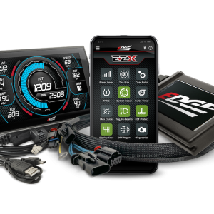 Edge Computer Chip/ Module, Ezx, Performance/ Economy and Towing, Use with Smartphone, With 5 Power Levels Adjustable On-The-Fly Controls – 33711-3