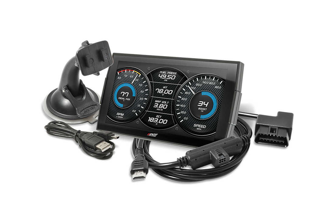 Edge Performance Gauge/ Monitor, Insight+, Displays Over a Dozen Engine Parameters, Reads and Clears Diagnostic Trouble Codes – 84140-1