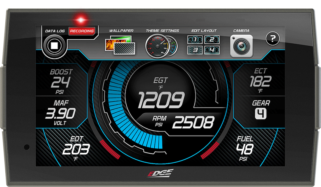 Edge Performance Gauge/ Monitor, Insight+, Displays Over a Dozen Engine Parameters, Reads and Clears Diagnostic Trouble Codes – 84140-1