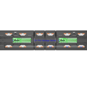 ECCO Safety Group Warning Light, 12 Pro Vantage ™ Series, 60 Inch Length X 11 Inch Width X 4.2 Inch Height, Full Bar – 12-52081-ED