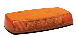ECCO Safety Group Warning Light, 15 Inch Length X 9 Inch Width X 2-1/2 Inch Height, Mini Bar, Permanent Mount – 5590A