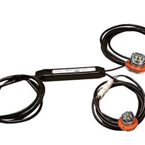 ECCO Safety Group Warning Light, Hide-A-LED ™, 1-1/2 Inch Diameter X 1.1 Inch Height, Dual Head Concealed Directional LED – 9021AA