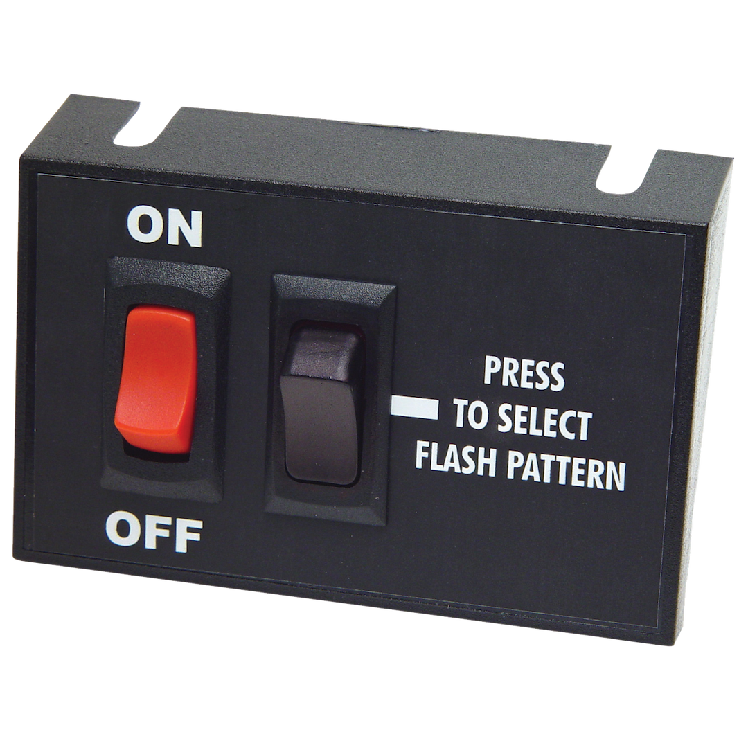 ECCO Safety Group Warning Light Controller, For Use with Minibar/ Beacons/ LED Directional Surface Mount Warning Light, Universal – A9905SW