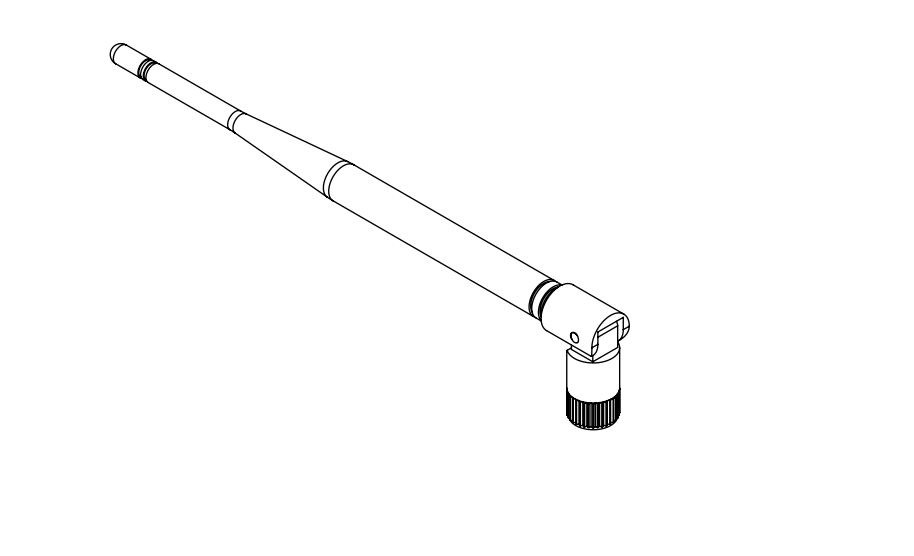 ECCO Safety Group Backup Camera Antenna, Replacement Antenna Used for EC1000-WMK/ EC5605-WM/ EC2014-WC/ EC2027-WC and EC7008WM, Standard – ECANTE-5