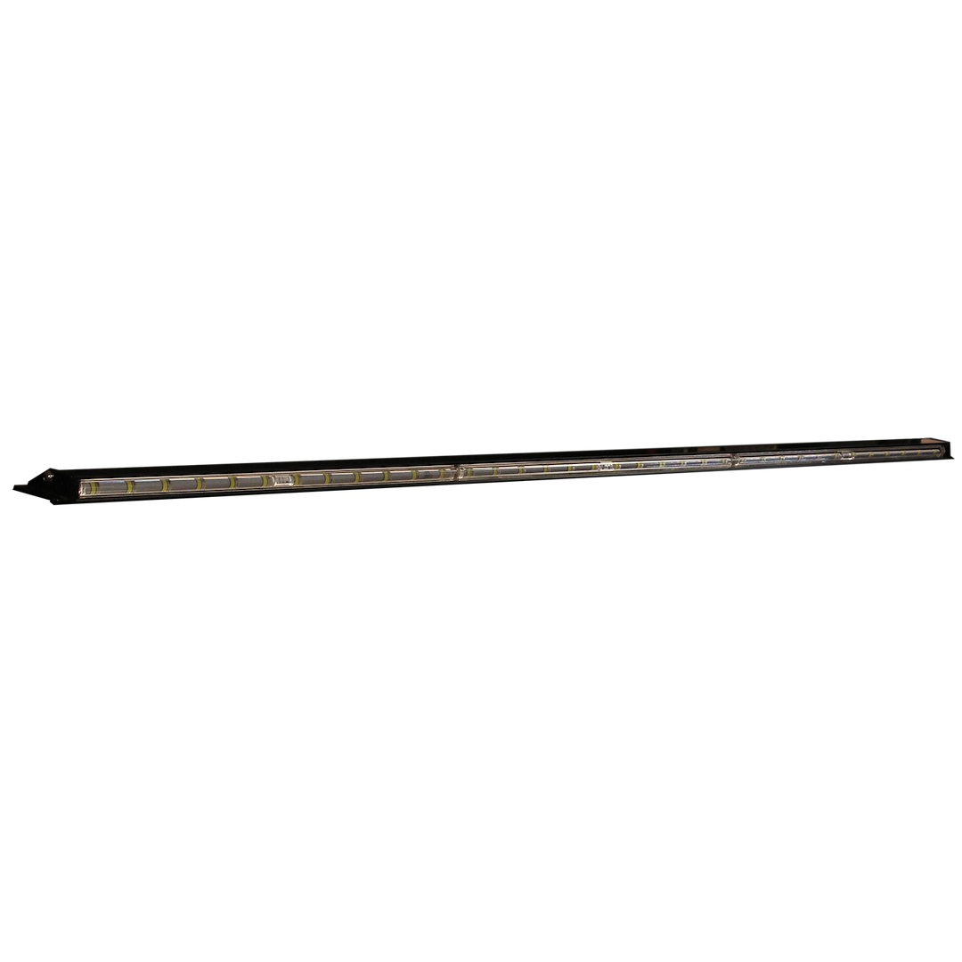 ECCO Safety Group Warning Light, ED3760, 61.3 Inch Length X 2 Inch Width X 0.6 Inch Depth, Full Bar, Surface Mount, LED, Amber/ White – ED3760AW-R