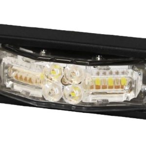 ECCO Safety Group Warning Light, ED3777 Series, 5.1 Inch Width X 1.35 Inch Depth X 1.2 Inch Height, Dual Color, Multi Mount – ED3777AW