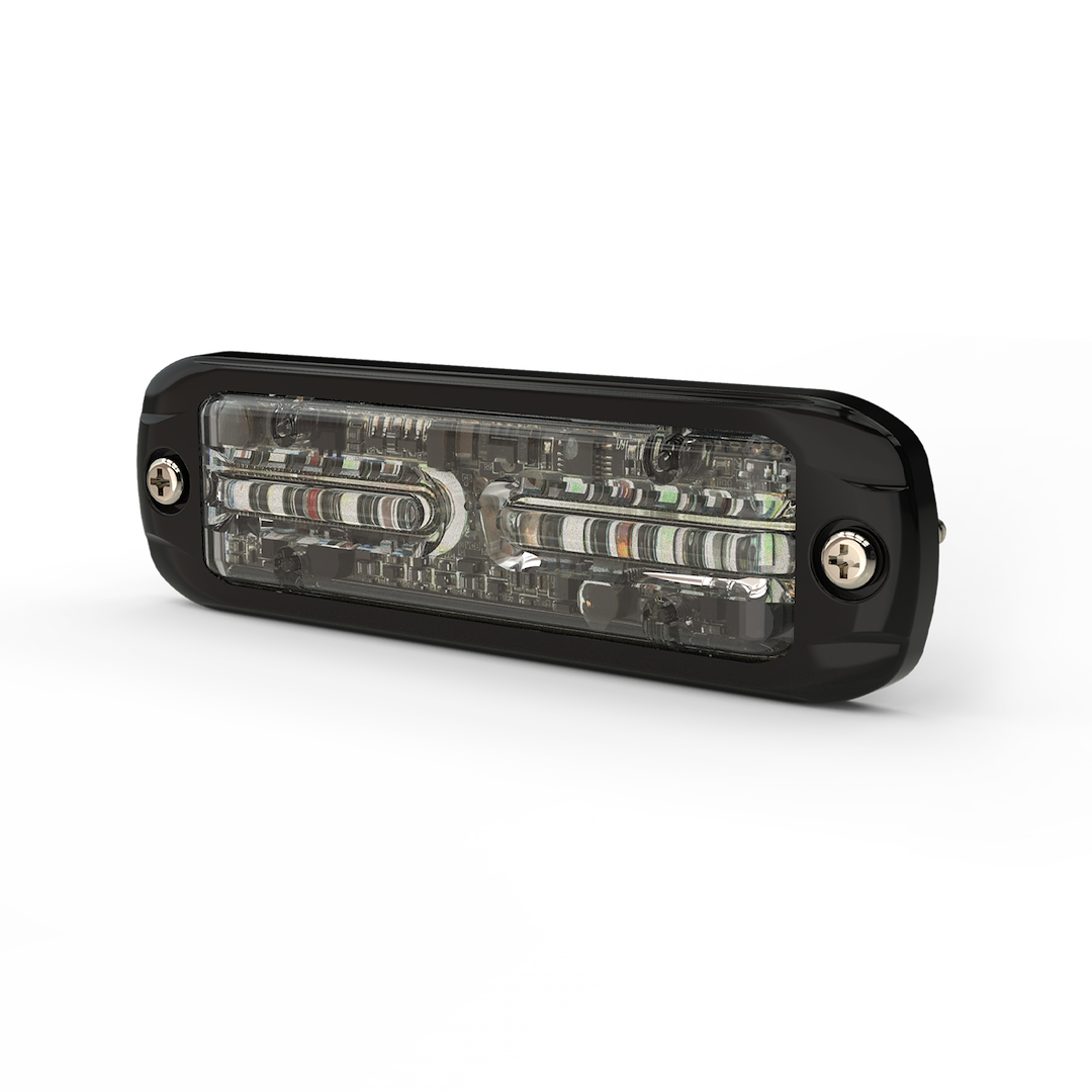 ECCO Safety Group Warning Light, Ed Series, 4-3/4 Inch Length X 0.37 Inch Width X 1.4 Inch Height, Directional LED, Surface Mount – ED3802AW