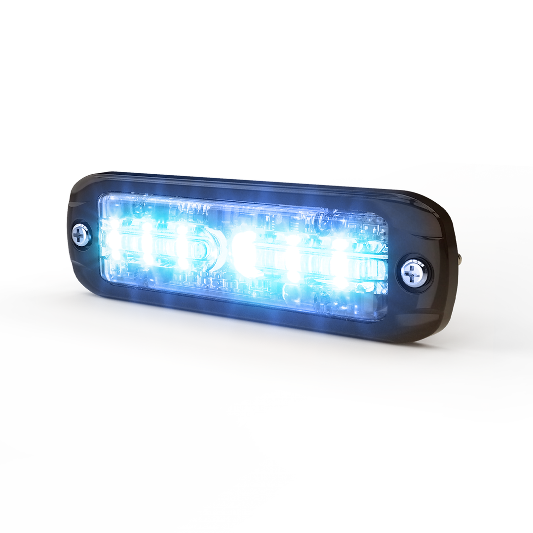 ECCO Safety Group Warning Light, Ed Series, 4-3/4 Inch Length X 0.37 Inch Width X 1.4 Inch Height, Directional LED, Surface Mount – ED3802RB