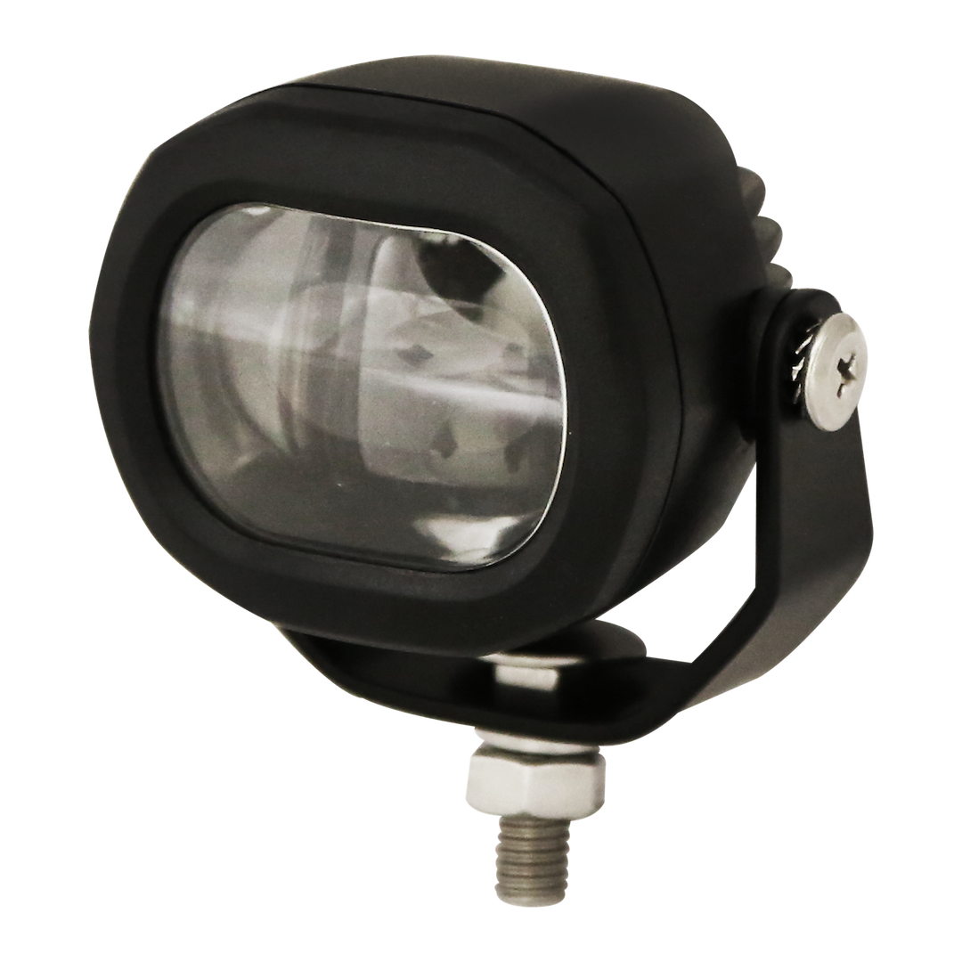 ECCO Safety Group Work Light, For Pedestrian Boundary Line, Oval, Stud Mount, 3 Watt, 1.1 Amp at 12 to 80 Volt DC, LED Bulb – EW2015R