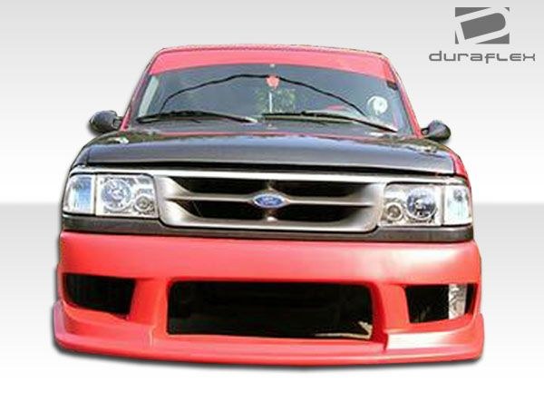 Extreme Dim. Bumper Cover, Duraflex Drifter, Black Primer, Fiberglass, With Light Cutouts/ Vents, Without Grille Insert – 101239