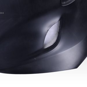 Extreme Dim. Hood, Duraflex, Srt Hellcat Hood Style, With Hood Scoops, Lift Off, Black, Fiberglass Reinforced Plastic – 115296