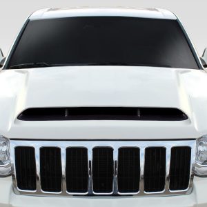 Extreme Dim. Hood, Duraflex Demon, Black, Fiberglass Reinforced Plastic, Single, Requires Hood Pin (see Required Parts) – 115969