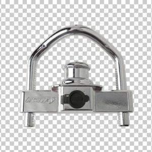 Equalizer Trailer Coupler Lock, Ball and Clamp Type, Fits 1-7/8 Inch/ 2 Inch and 2-5/16 Coupler, Steel, Includes 2 Keys – 86-00-5015-316