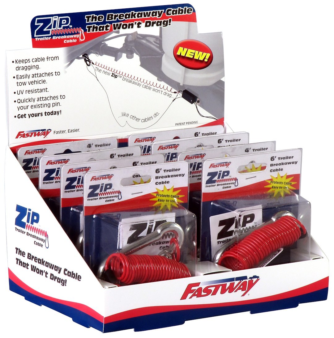 Equalizer Point of Purchase Display, Zip, Counter Display, With Eight 48 Inch Cables – 80-01-9214