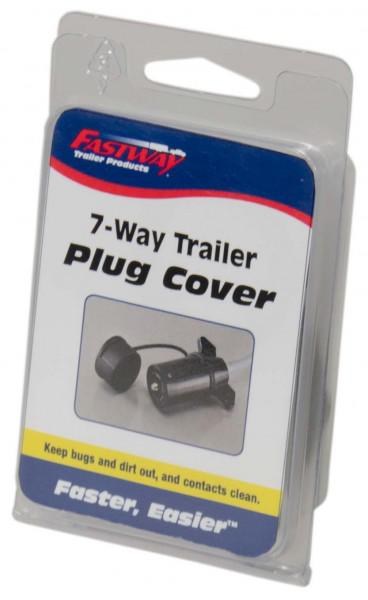 Equalizer Trailer Wiring Connector Cover, For Use with 7 Way Trailer Connector, Black, Injection Molded Rubber, With Tether, Bulk Package – 82-01-3318