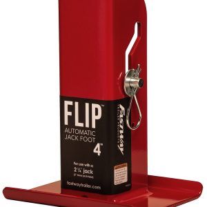 Equalizer Trailer Tongue Jack Foot Plate, Flip ™, Fits Square or Round Jacks with 2 Inch Inner Tube – 88-00-4500