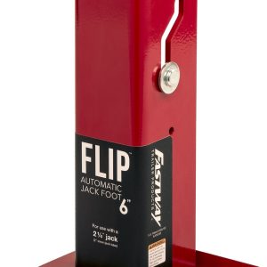 Equalizer Trailer Tongue Jack Foot Plate, Flip ™, Fits 2-1/4 Inch Diameter Square or Round Jack, 4 1/2 Inch Length with 6 Inch Extension – 88-00-6500
