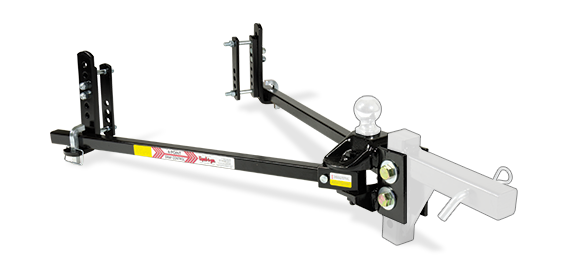 Equalizer Weight Distribution Hitch, Trunnion Bar, 600 Pound Tongue Weight, 6000 Pound Gross Trailer Weight, Without Shank – 90-00-0601