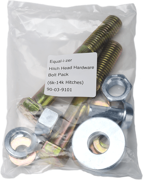 Equalizer Weight Distribution Hitch Hardware, Replacement Hardware for Equalizer Hitches, With 1 Bolt Pack for 6K 10K 12K and 14K Hitch – 90-02-9100