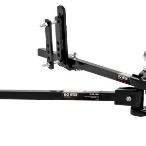Equalizer Weight Distribution Hitch, E2 ™, Trunion Bar, 1200 Pound Tongue Weight, 12000 Pound Gross Trailer Weight, With Shank – 92-00-1200