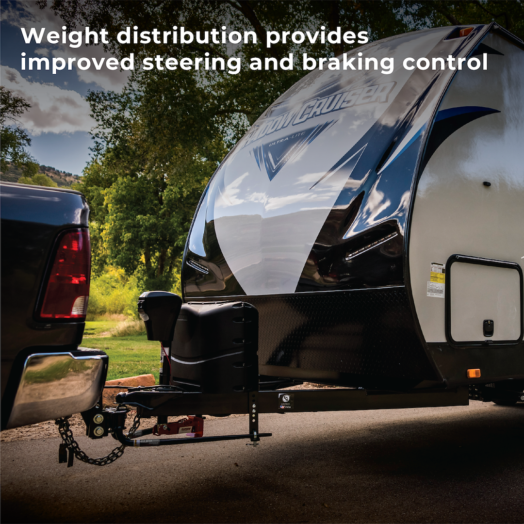 Equalizer Weight Distribution Hitch, E2 ™, Round Bar, 600 Pound Tongue Weight, 6000 Pound Gross Trailer Weight, With Shank – 94-00-0600