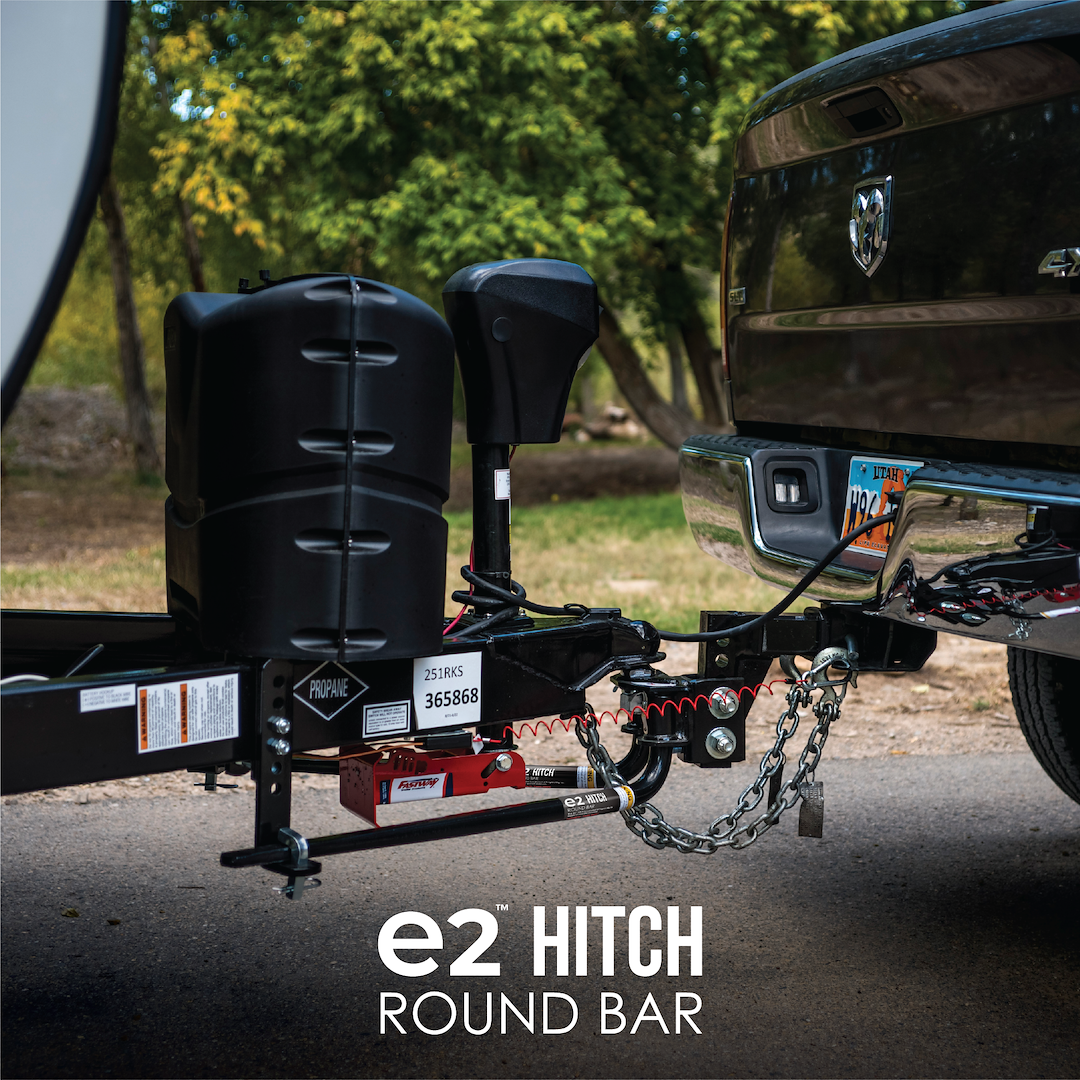 Equalizer Weight Distribution Hitch, E2 ™, Round Bar, 600 Pound Tongue Weight, 6000 Pound Gross Trailer Weight, With Shank – 94-00-0600