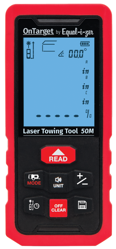 Equalizer Weight Distribution Calculator, Ontarget, Use to Calculate Weight Distribution Percentage, With Laser Measuring Capability – 95-01-4323