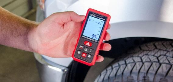 Equalizer Weight Distribution Calculator, Ontarget, Use to Calculate Weight Distribution Percentage, With Laser Measuring Capability – 95-01-4323