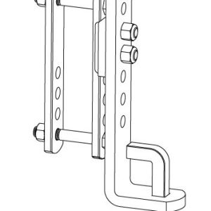 Equalizer Weight Distribution Hitch Sway Control Kit, Replacement L Bracket/ Pin and Clip/ Inner and Outer Link Plate/ Hardware – 95-01-5600