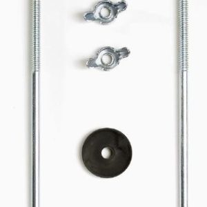 East Penn Battery Hold Down, Deka, J Type, 10 Inch Length X 1/4 Inch Thick, Natural – 00242