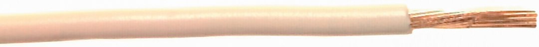East Penn Primary Wire, Deka, Stranded Conductor, 14 Gauge, White, 100 Feet Length – 02409