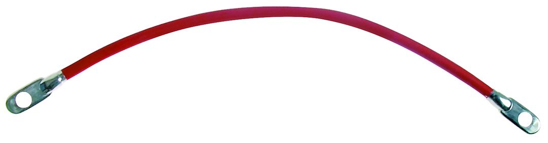 East Penn Battery Cable, Deka, Eyelet Terminal, Switch to Starter, Black Negative, Copper, 32 Inch Length, 2 Gauge – 04297