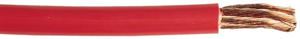 East Penn Primary Wire, Deka, Stranded Conductor, 4 Gauge, Red, 25 Feet Length – 04606